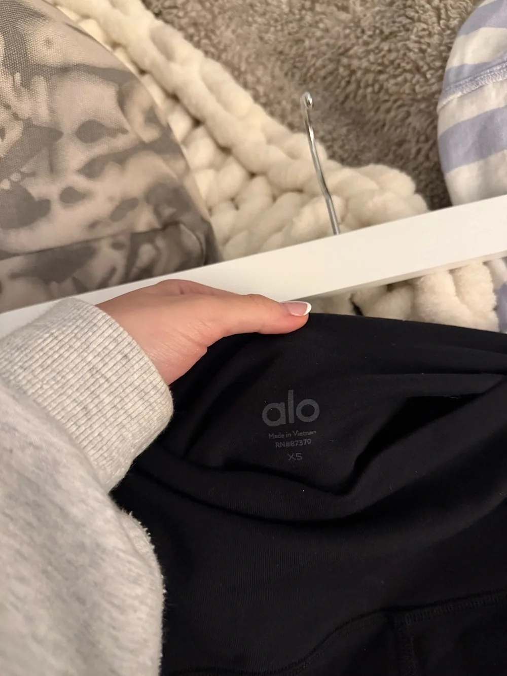 ALO Airbrush high-waist bootcut legging